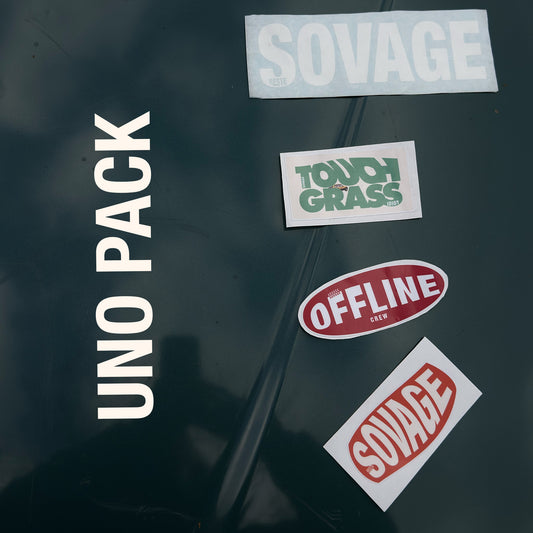 Pack de stickers SOVAGE - 1 chance de gagner